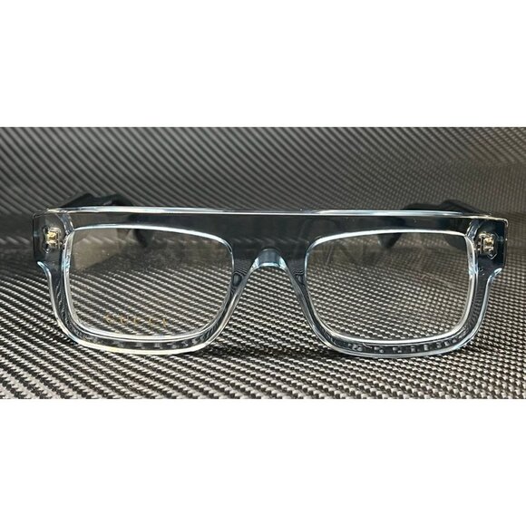 Gucci Light Blue 52mm Transparent Eyeglasses - Picture 2 of 5